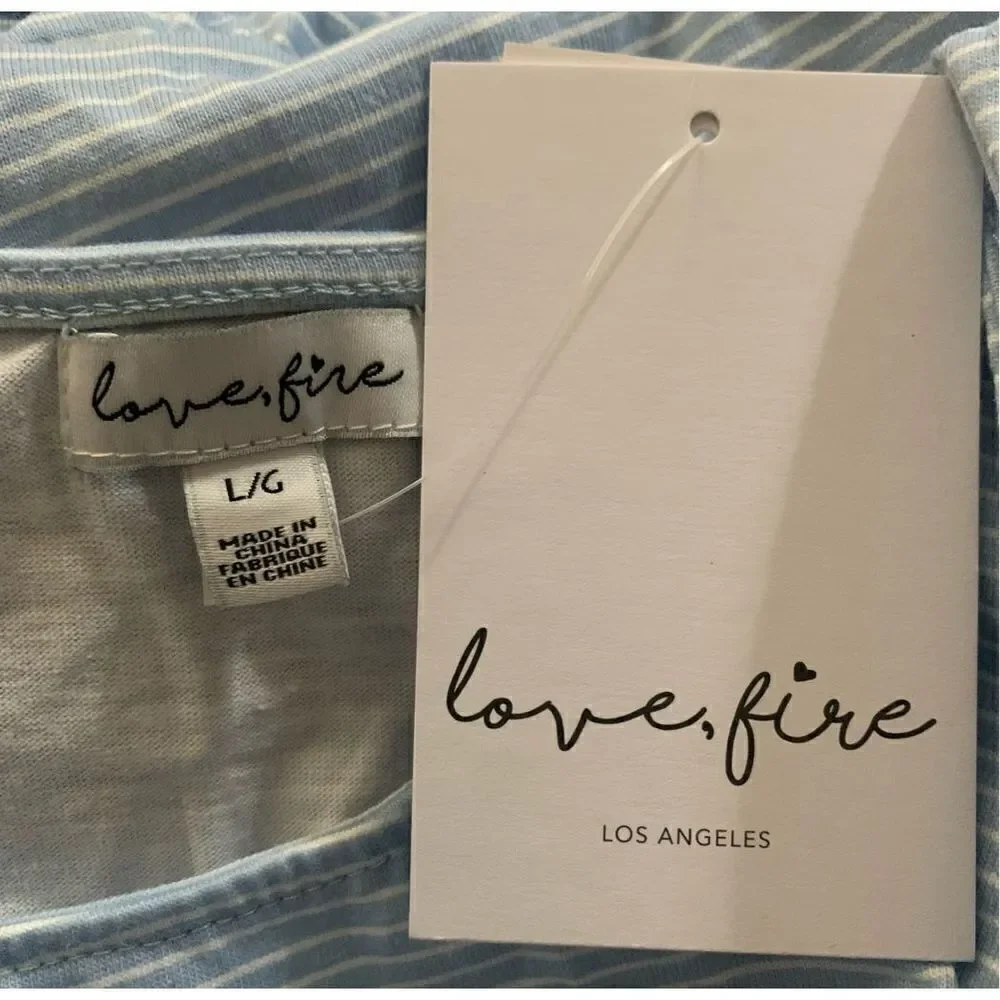 love, Fire blue white